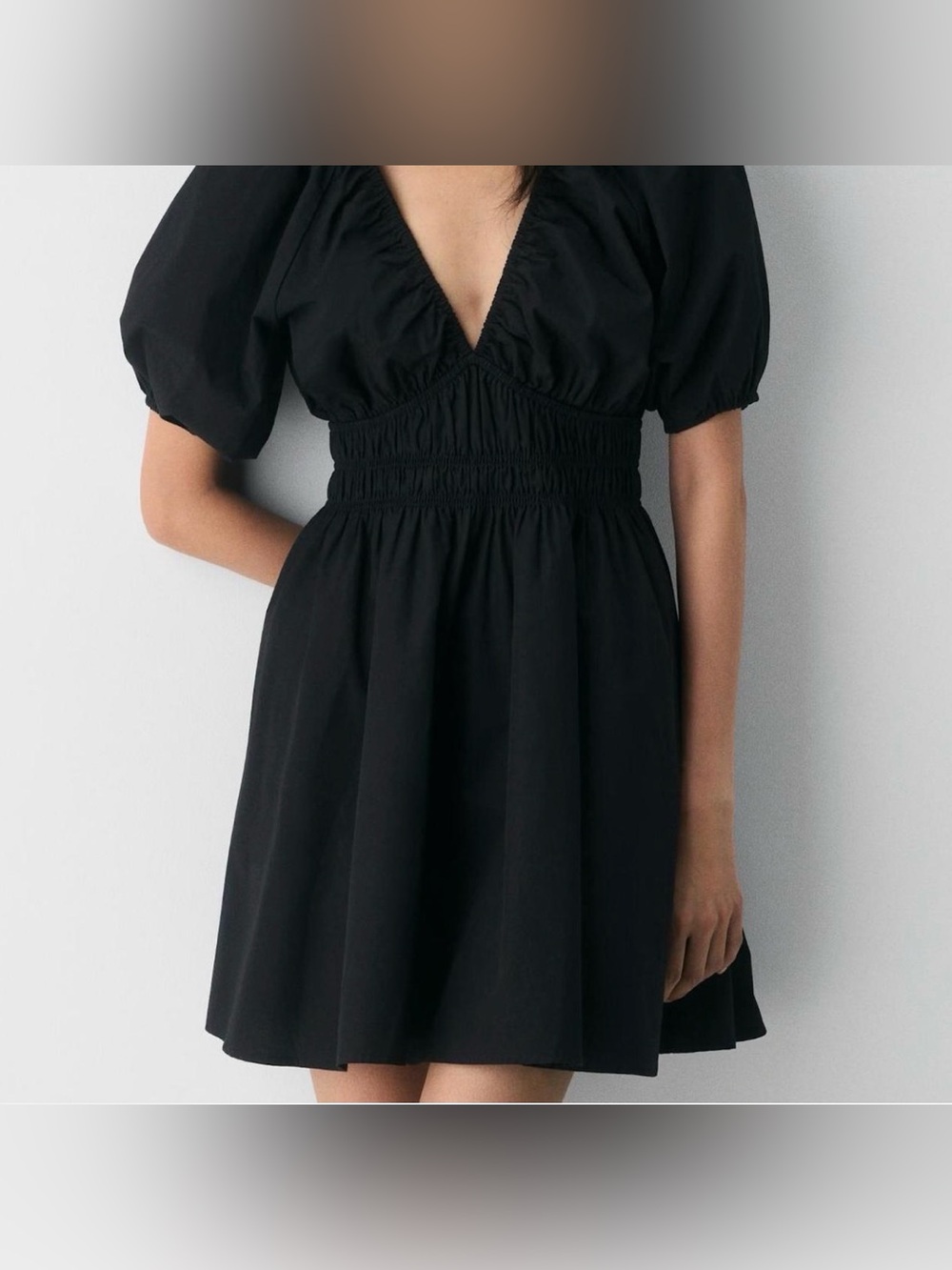 Aritzia Sunday best Mason black mini Dress size‎ 2xs